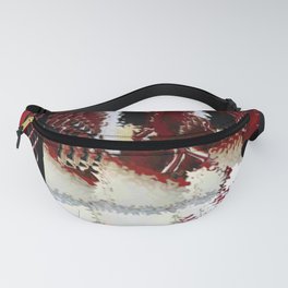 Red Windows Fanny Pack