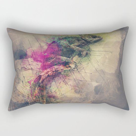 When i Dream of Chameleon Rectangular Pillow