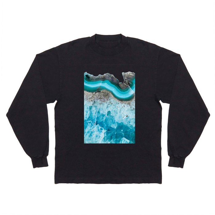 Mermaid Agate Long Sleeve T Shirt