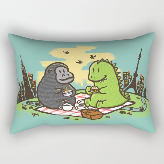 Let's have a break Rectangular Pillow