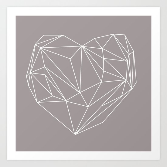 Heart Graphic Art Print