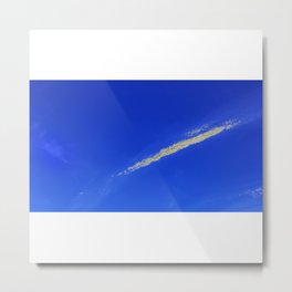 Flash of gold in the sky Metal Print | Cielbleu, Goldencalligraphy, Rayofgold, Flash, Zen, Peacefulmind, Infographie, Abstractpicture, Energyoflight, Meditativestate 