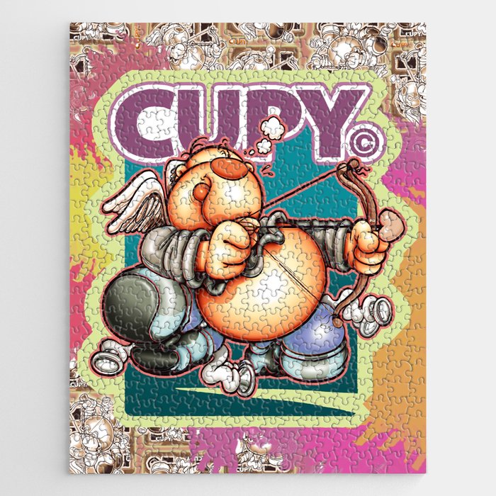  flechazo de cupy enamorado Jigsaw Puzzle
