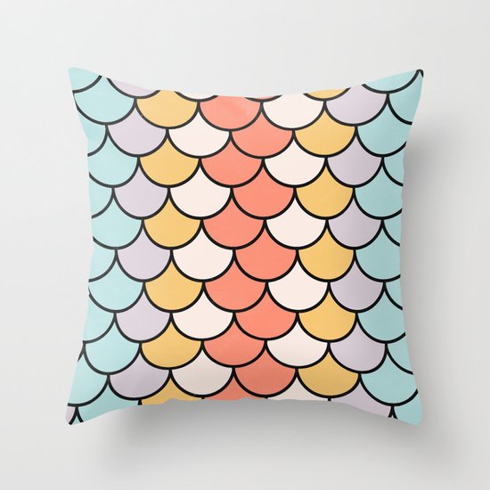 Color Twist Throw Pillow