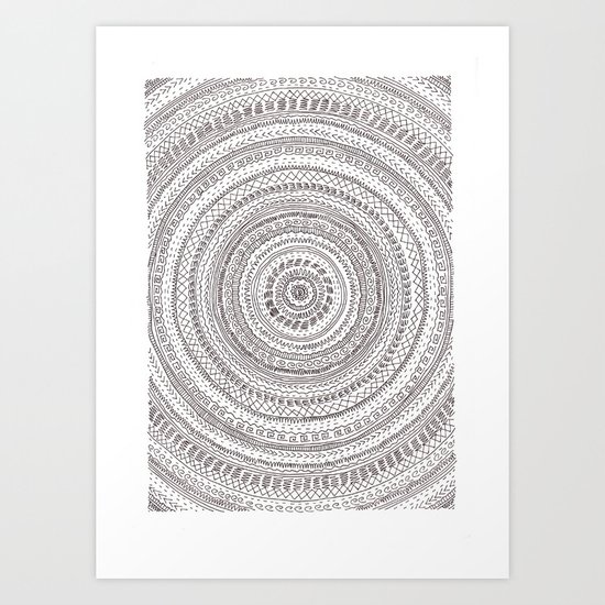 lines lines lines.. Art Print