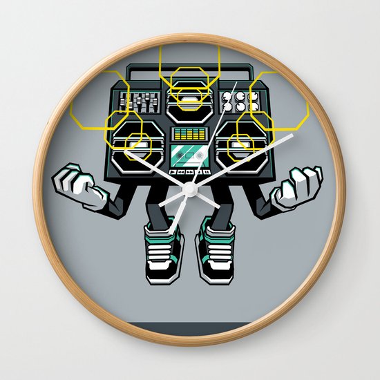 Rise And Amplify Wall Clock