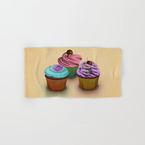 Cupcakes! Hand & Bath Towel