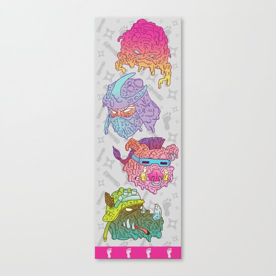 Mutated Clan Canvas Print