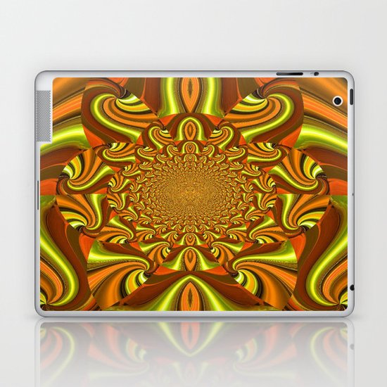 Gold Laptop & iPad Skin