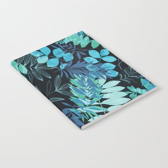 winter leaves Notebook