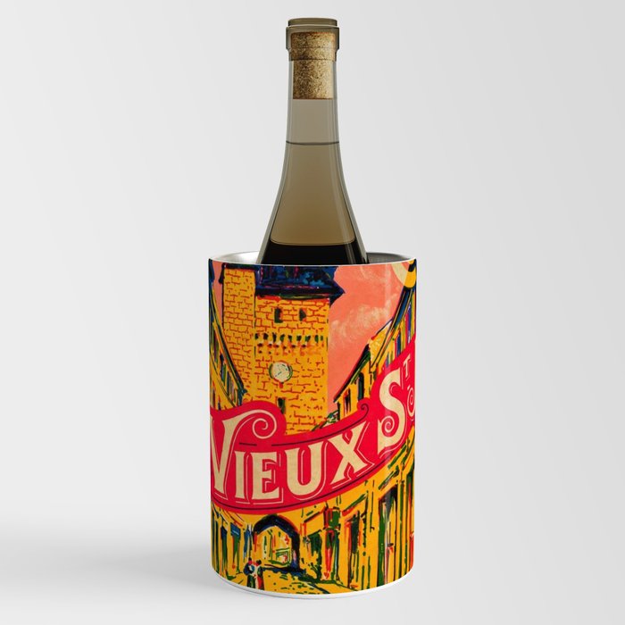 Vintage Vieux St Jean Cognac aperitif alcoholic beverages, Sicard