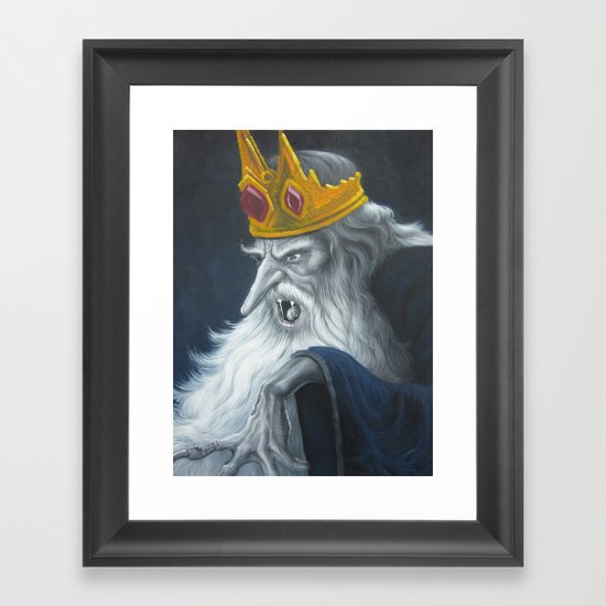 Ice King Framed Art Print