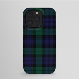 Blackwatch Modern Tartan - Scottish Tartan iPhone Case