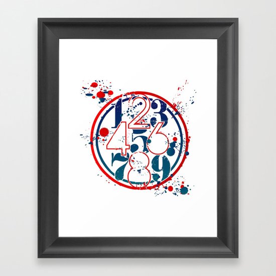 Droppingattitude Framed Art Print