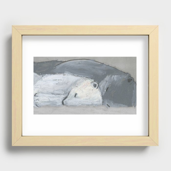 Bear With Me Recessed Framed Print
