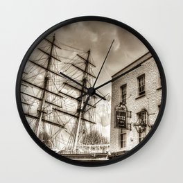 The Cutty Sark and Gypsy Moth Pub Wall Clock