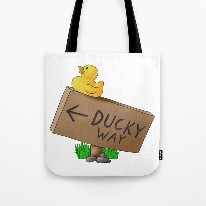 Ducky Way Tote Bag