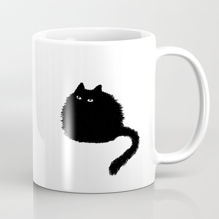 Black cat Coffee Mug