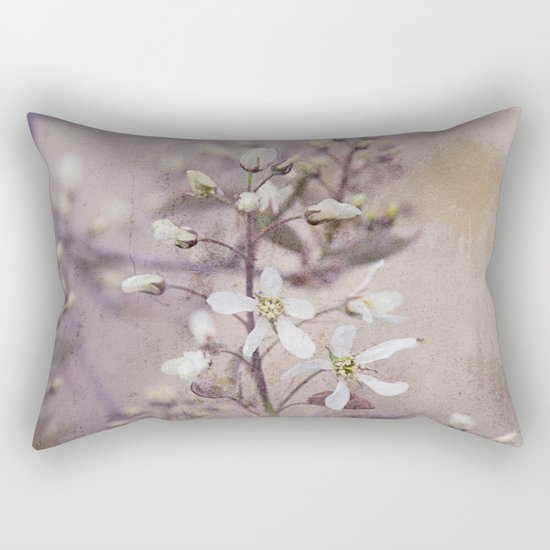 Vintage Spring flowers Rectangular Pillow