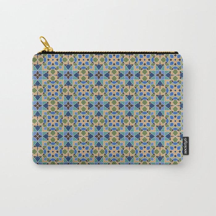 Moroccan Tile Patterns 4 Carry-All Pouch