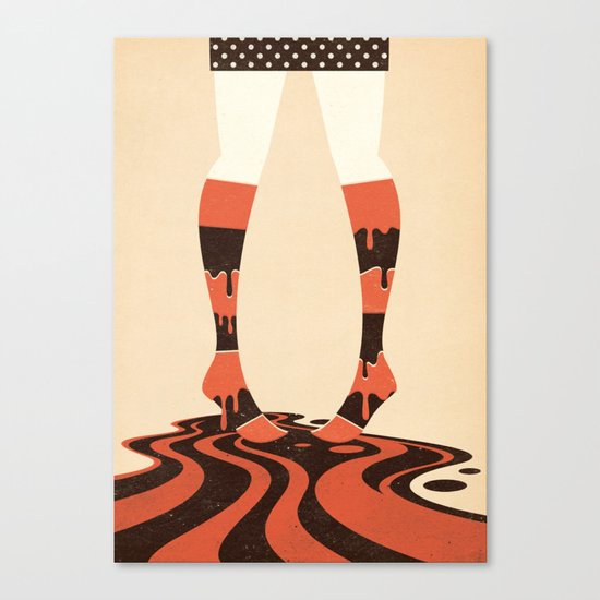 Meltdown - Part I Canvas Print