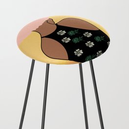 Woman At The Meadow 05 Counter Stool