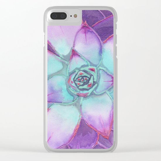 Sovereign Succulent Clear iPhone Case