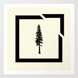 Inside-the-Box Ft. Sitka Spruce Art Print