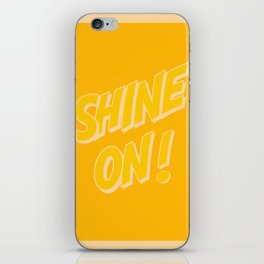 Shine On 2 iPhone Skin