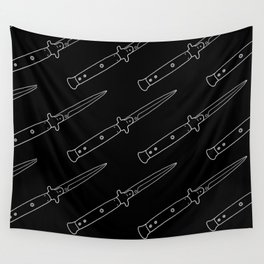 Knife Pattern Wall Tapestry