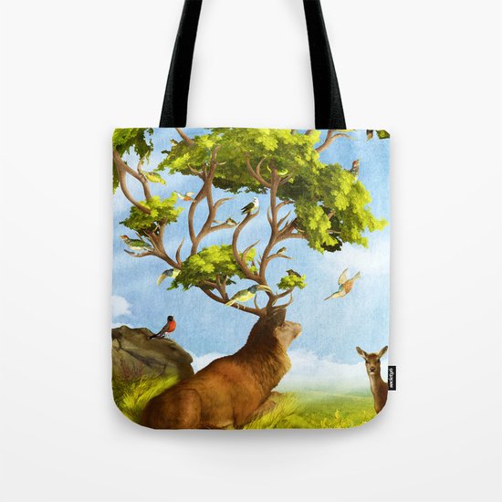 The Forest of Songs Tote Bag