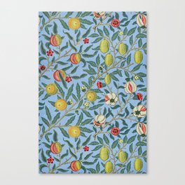 Four Fruits Pattern Canvas Print