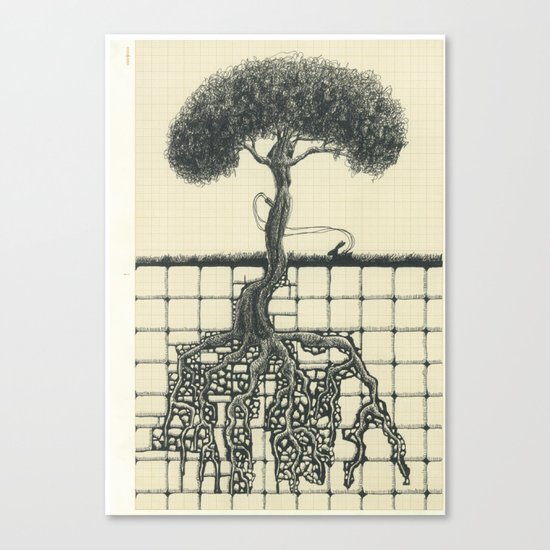 Artificial Tree N.15 Canvas Print