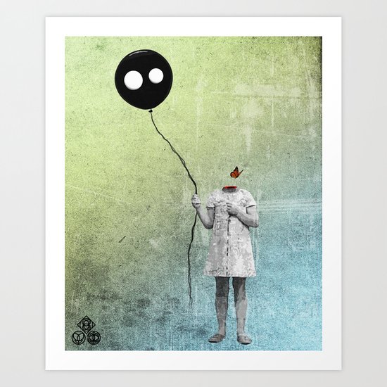 not letting go Art Print