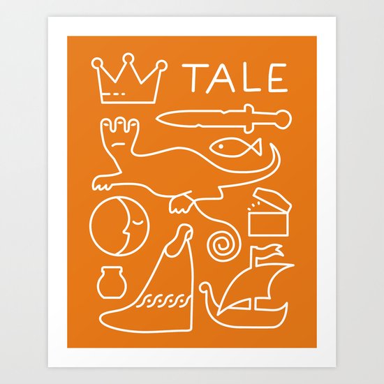 Tale - GD Narrative Art Print