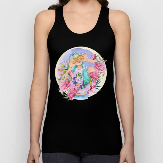 The Wild Orange Unisex Tank Top