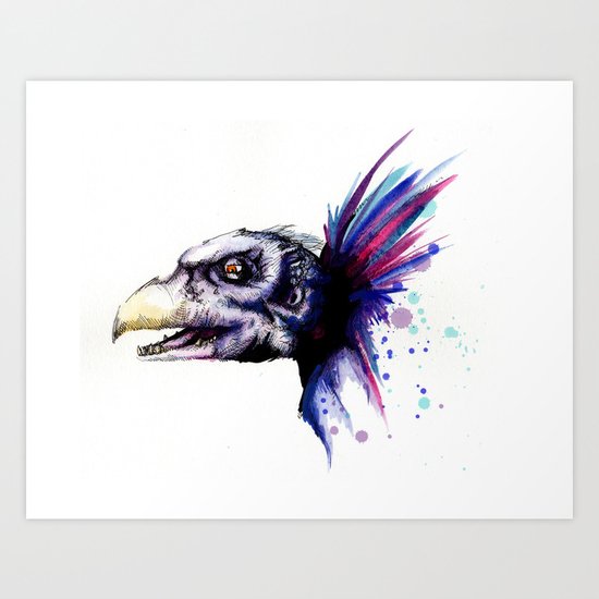 Skeksis Art Print
