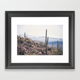 Superstition Wilderness of Arizona Framed Art Print