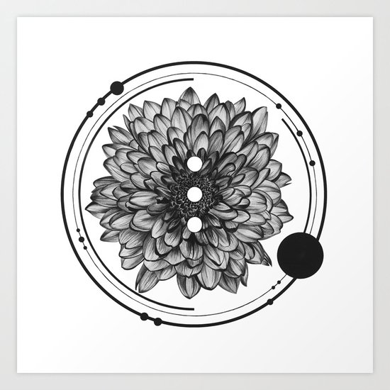 Elliptical I Art Print