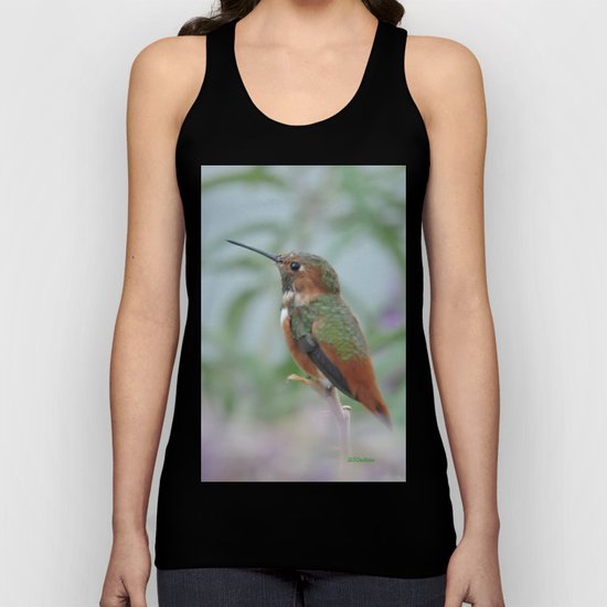Allen's Hummingbird Sentinel Unisex Tank Top