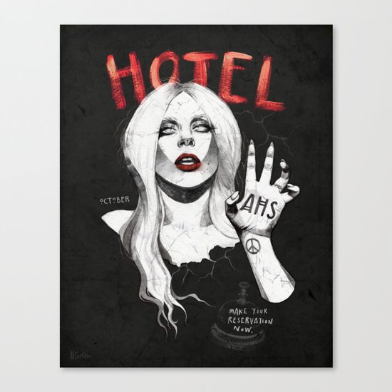 Hotel Canvas Print