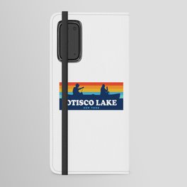 Otisco Lake New York Canoe Android Wallet Case