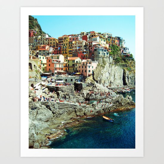 Manarola Art Print