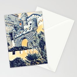 Exotic Palace of Pena garden in japanese style Stationery Card