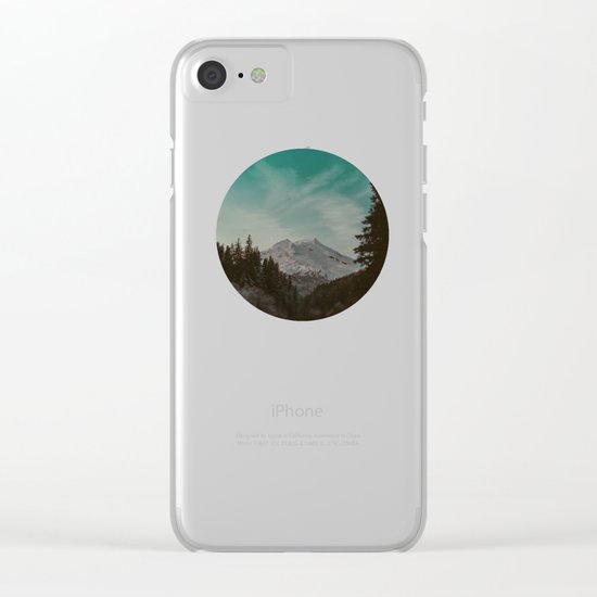 Mt. Baker Clear iPhone Case