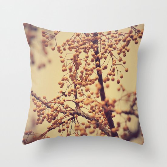 Autumn Life (III) Throw Pillow