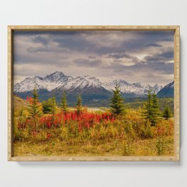 Seasons Turning - Digital Painting Serving Tray
