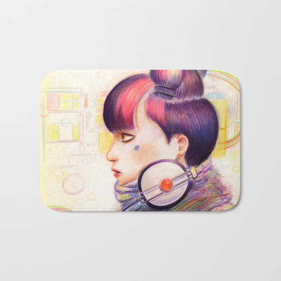 Sweet Dj Bath Mat