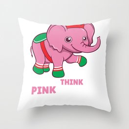 Christmas Elephant Throw Pillows Society6