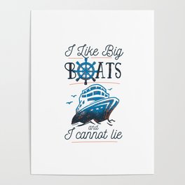 Large boats Poster